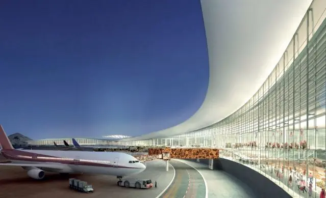 Mex:nuevo aeropuerto futurista del DF único en su tipo