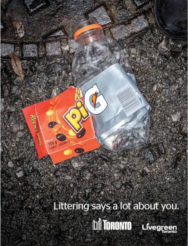 Tirar basura dice mucho de ti