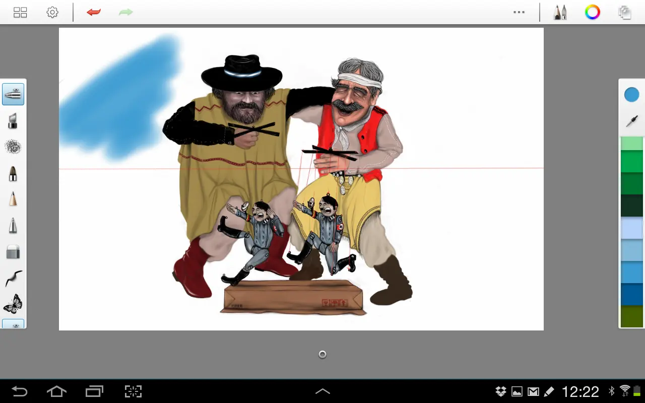 Hey Alemán, asi andamos los gauchos, libres...