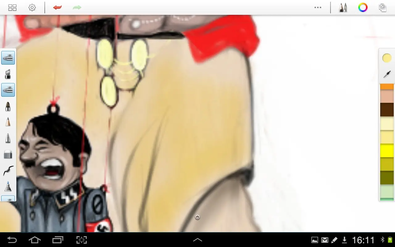 Hey Alemán, asi andamos los gauchos, libres...