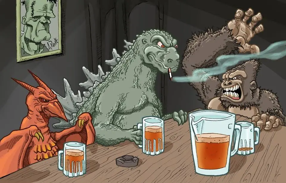 Godzilla...con 100 imagenes te hara reir este aburrido lunes