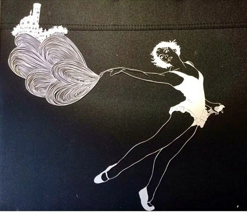 Increíble arte sólo con papel y bisturí (recomendado)