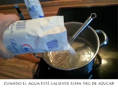 receta : (metanfetamina azul)