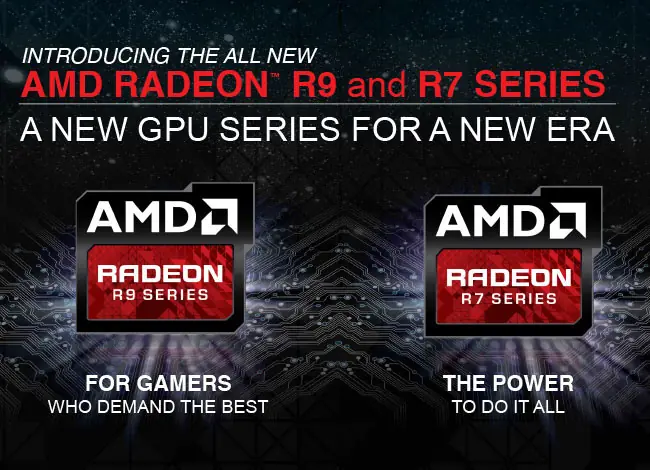 Las nuevas tarjetas de AMD: R9 y R7 series