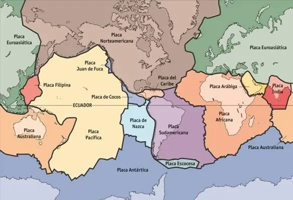 Tectónica de placas, dinámica interna de la Tierra