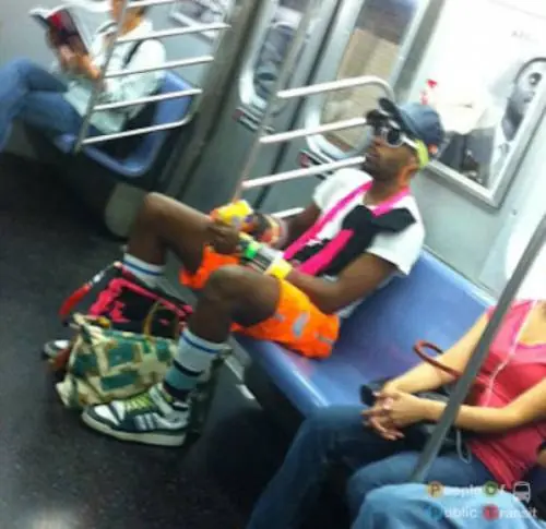 Locos en el Subte, Excelentes fotos