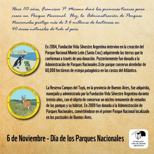 ¡Feliz día de los Parques Nacionales!