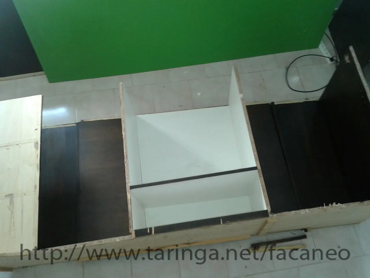 alacena y bajo mesada