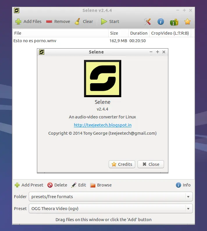 Convierte Audio y Video con Selene
