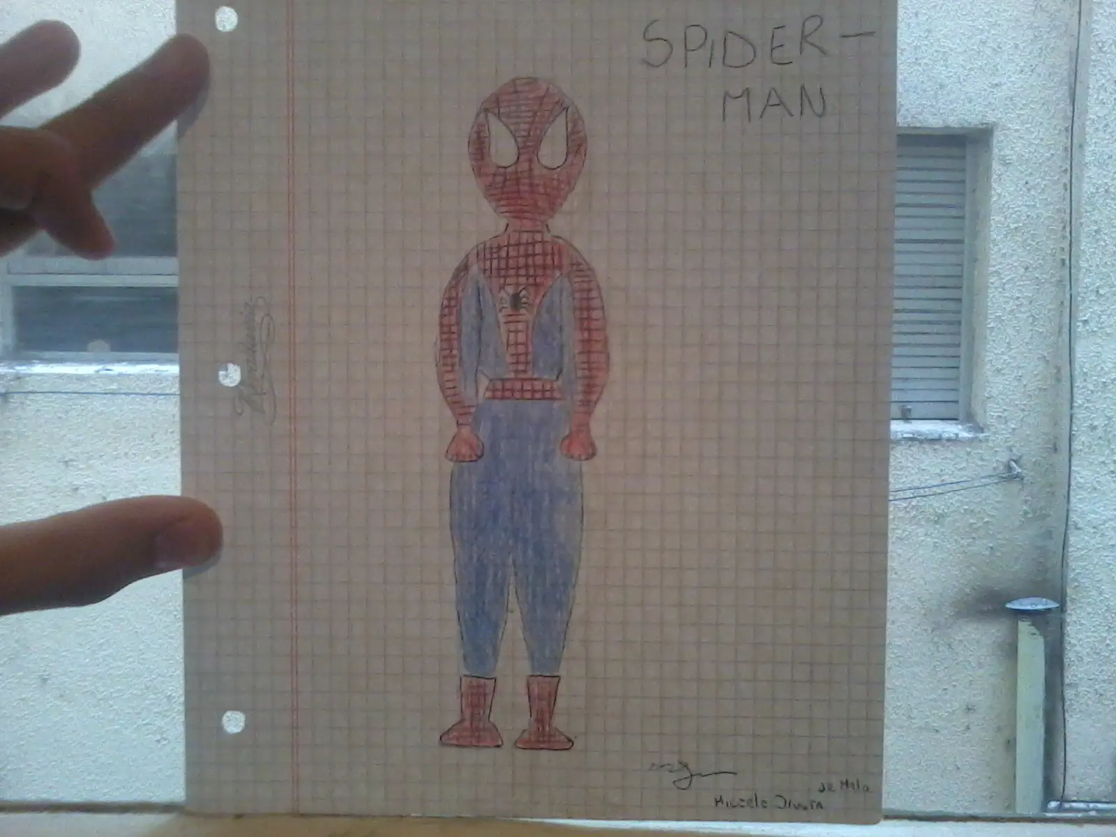 ¡Dibujando a Iron Spider!
