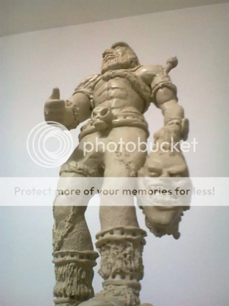 Mi primer escultura, masilla epoxi :D