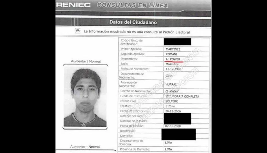 documentos de identidad