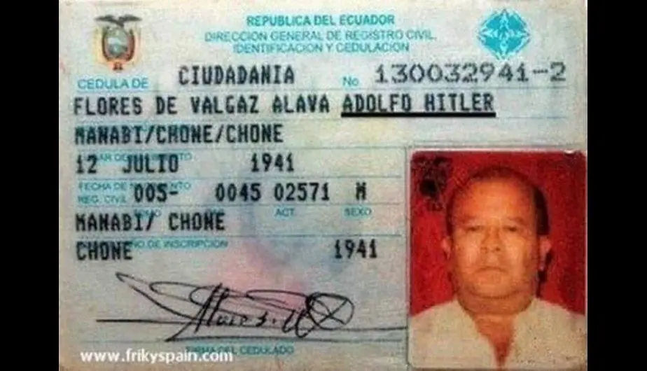 documentos de identidad