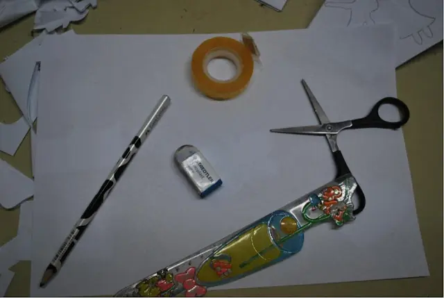 Como hacer hombrecitos de papel