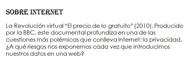 documentales