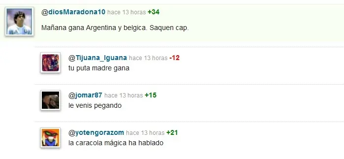 Los falsos profetas taringueros