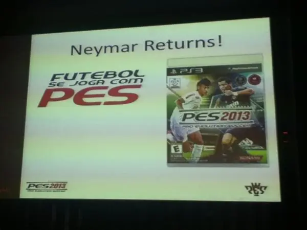 Neymar sera la portada en pes 2013 en america
