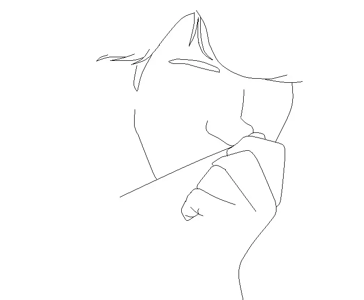 hice un dibujo de messi en paint y te lo muestro