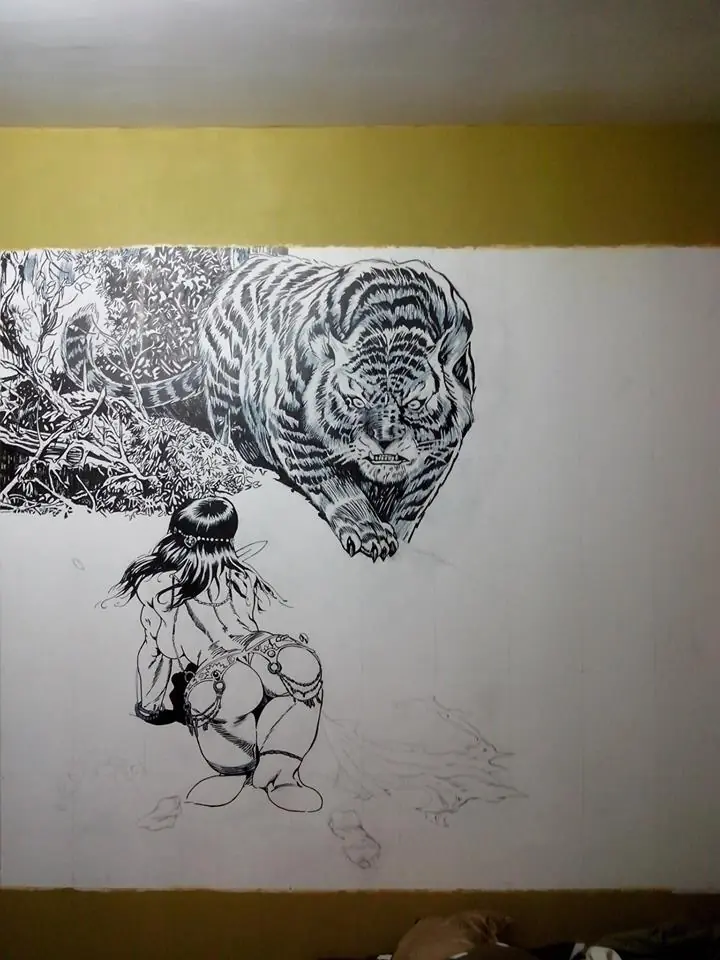 Mi habitación paso a paso + Mural