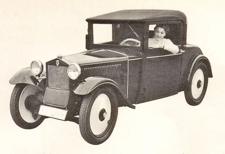 El primer auto de la DKW