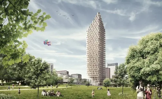 Rascacielo de madera, premio internacional