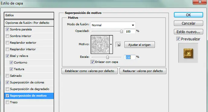 [Tuto] Photoshop, Texto Con Efecto de Oro.
