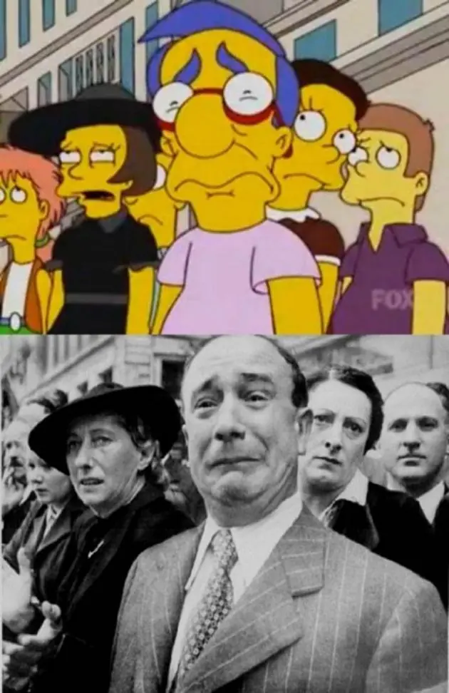 10 Momentos de la historia "representadas" por Los Simpson