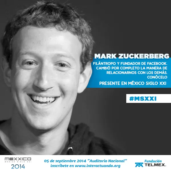 Ronaldinho, Zuckerberg y A.Banderas en vivo