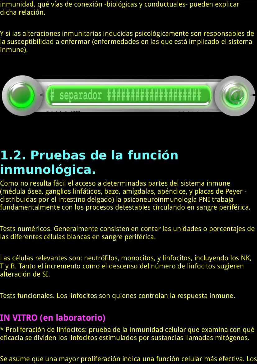 sistema inmunologico