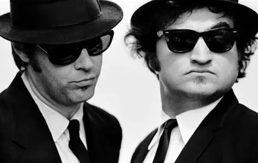 Dibujando a The Blues Brothers