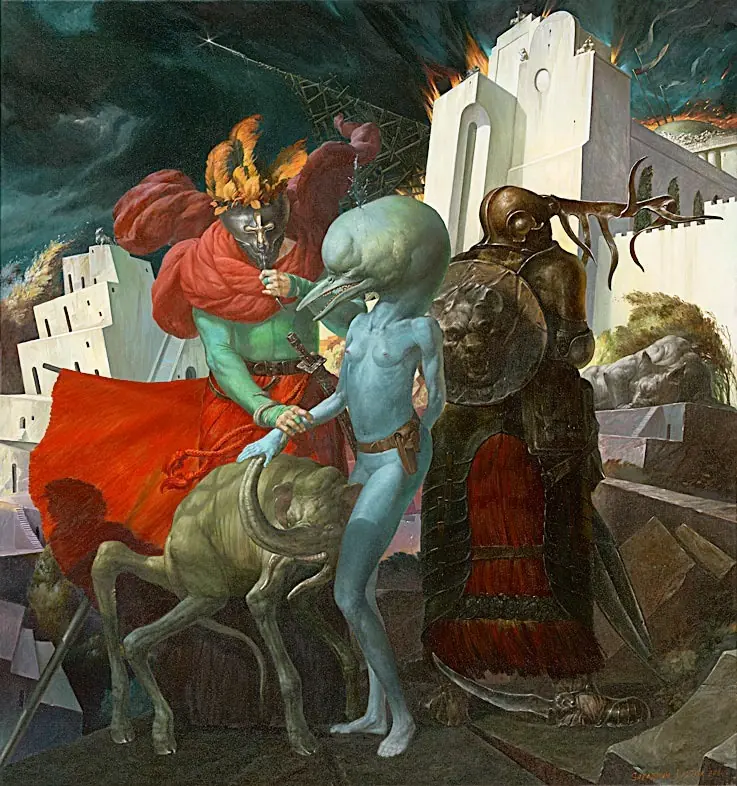 Victor Safokin y su surrealismo inquietante