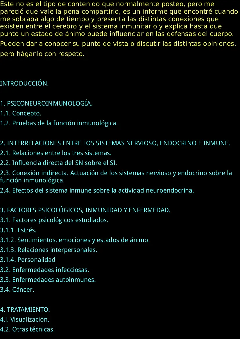 La mente y el sistema inmunitario