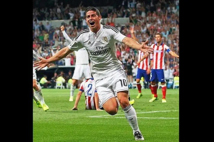 James D10s el nuevo rey del futbol.
