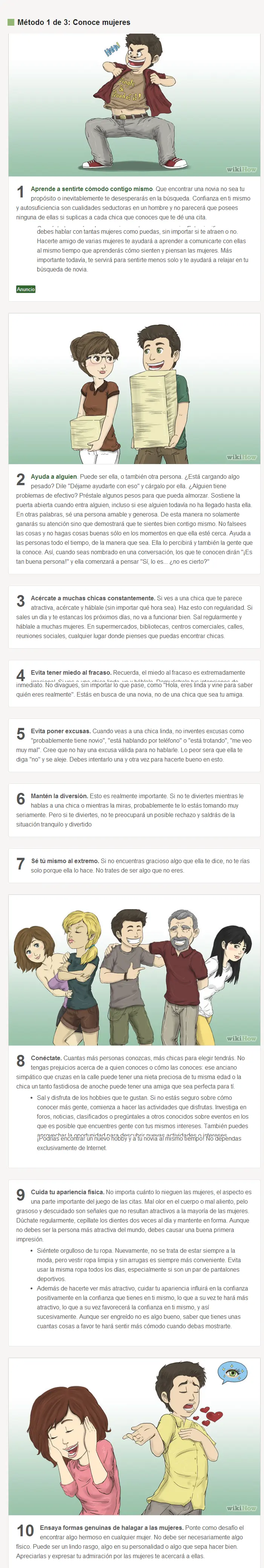 Tutorial: Como conseguir una novia.