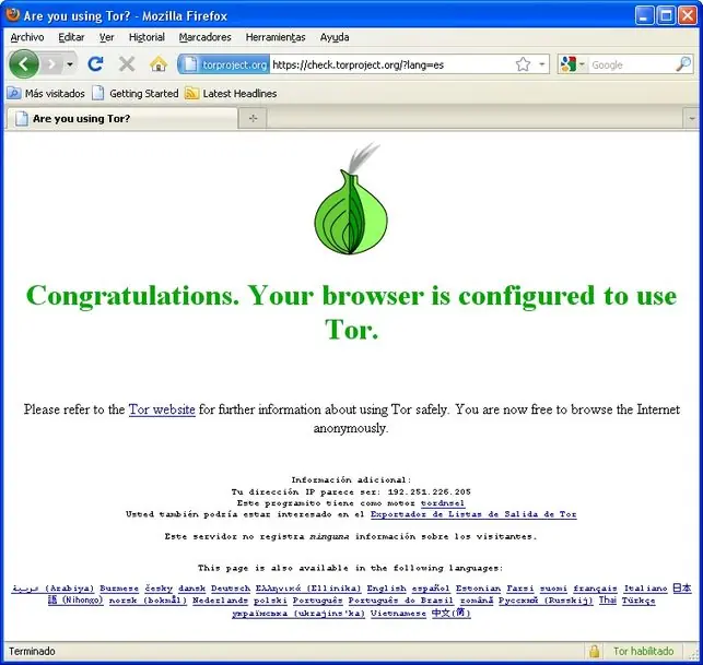 browser