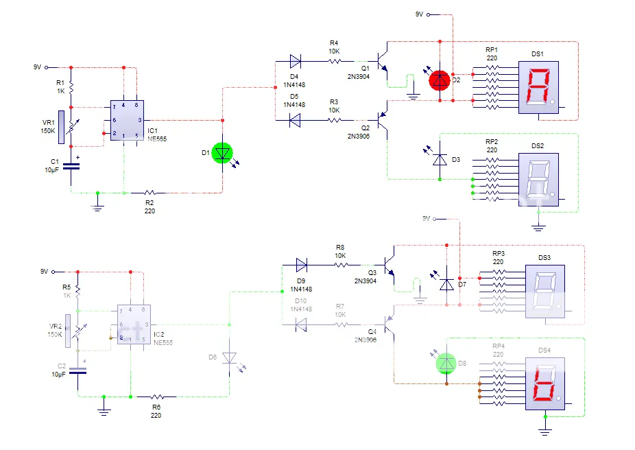 alarma con laser detector