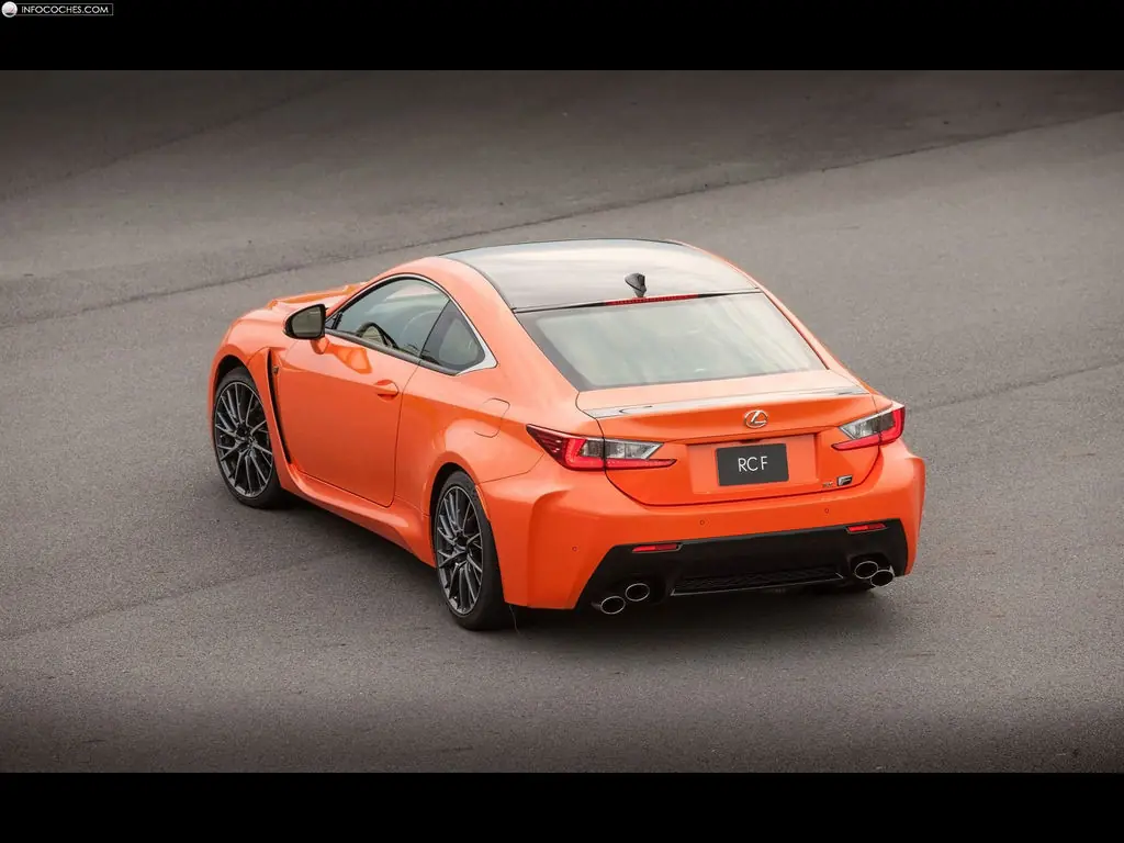 Lexus RC F (2015) la nueva coupe de Lexus
