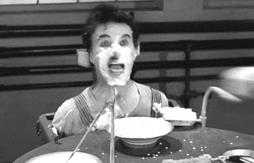 Charles Chaplin Tiempos Modernos