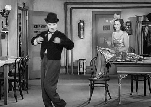 Charles Chaplin Tiempos Modernos