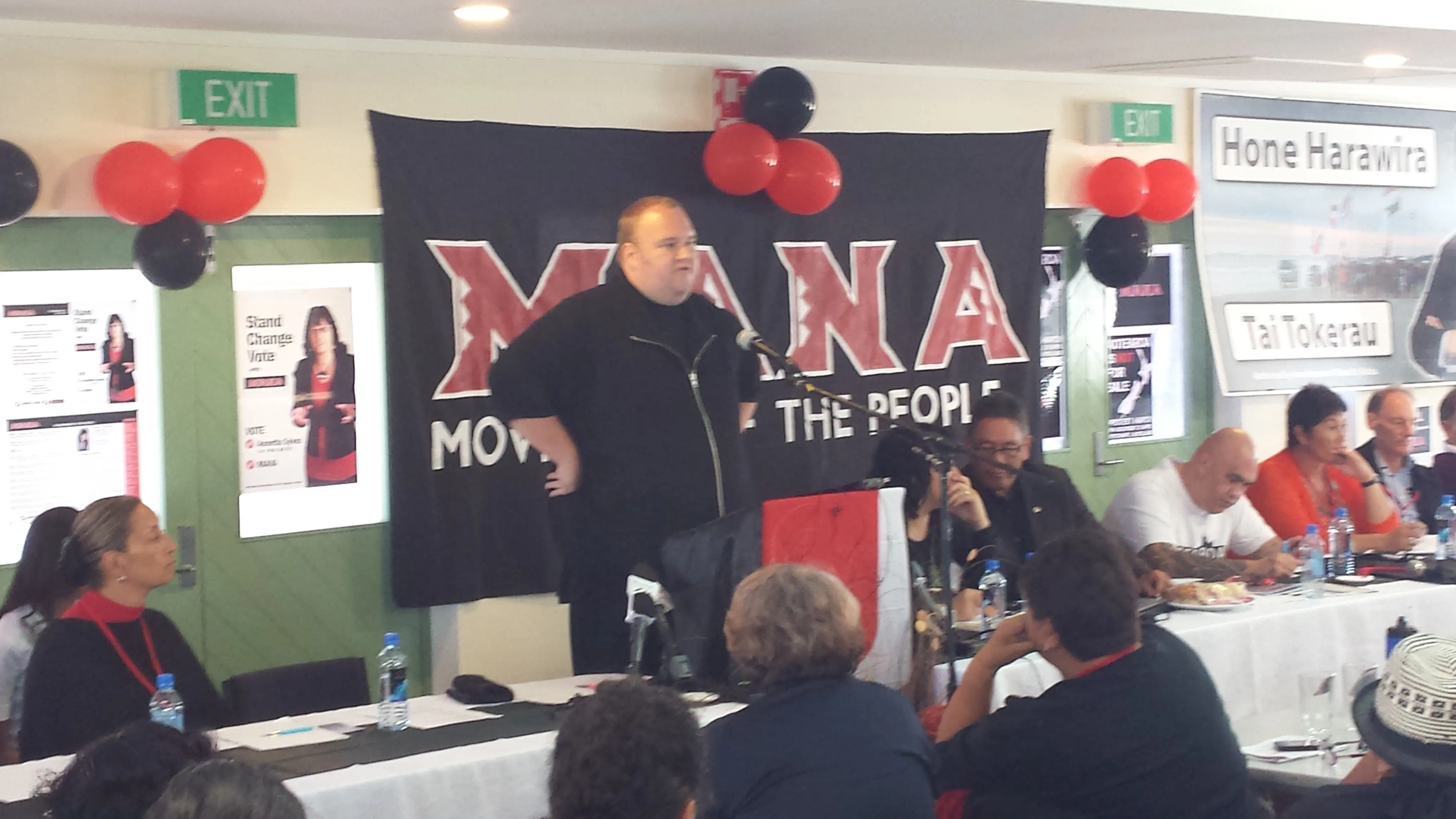 el dogor de megaupload salto a la política