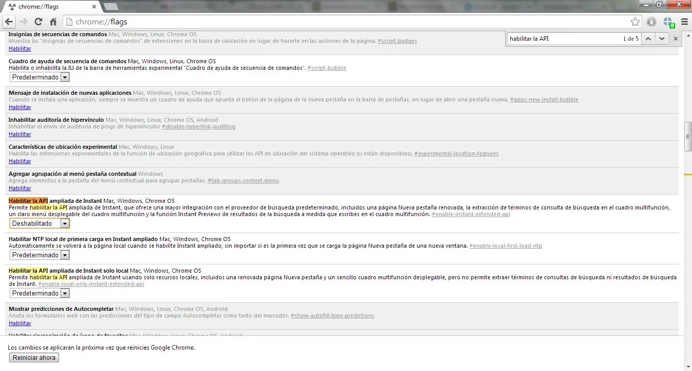 modificacion
