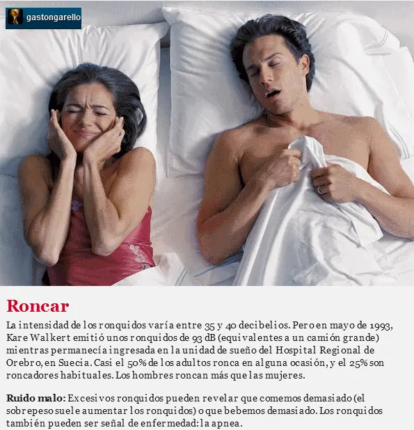 Dime que ruidos hace tu cuerpo y te dire que salud tienes