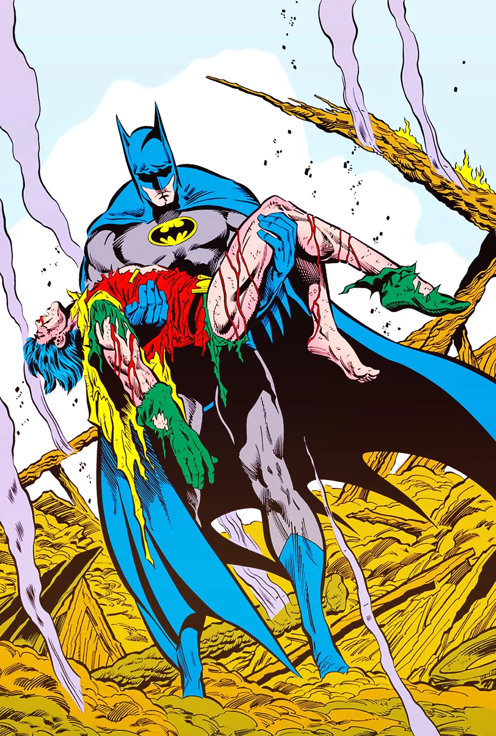 las aventuras eroticas de Batman y Robin