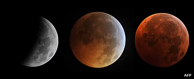 Eclipse Lunar -Hoy 15 de Abril -se verá en América