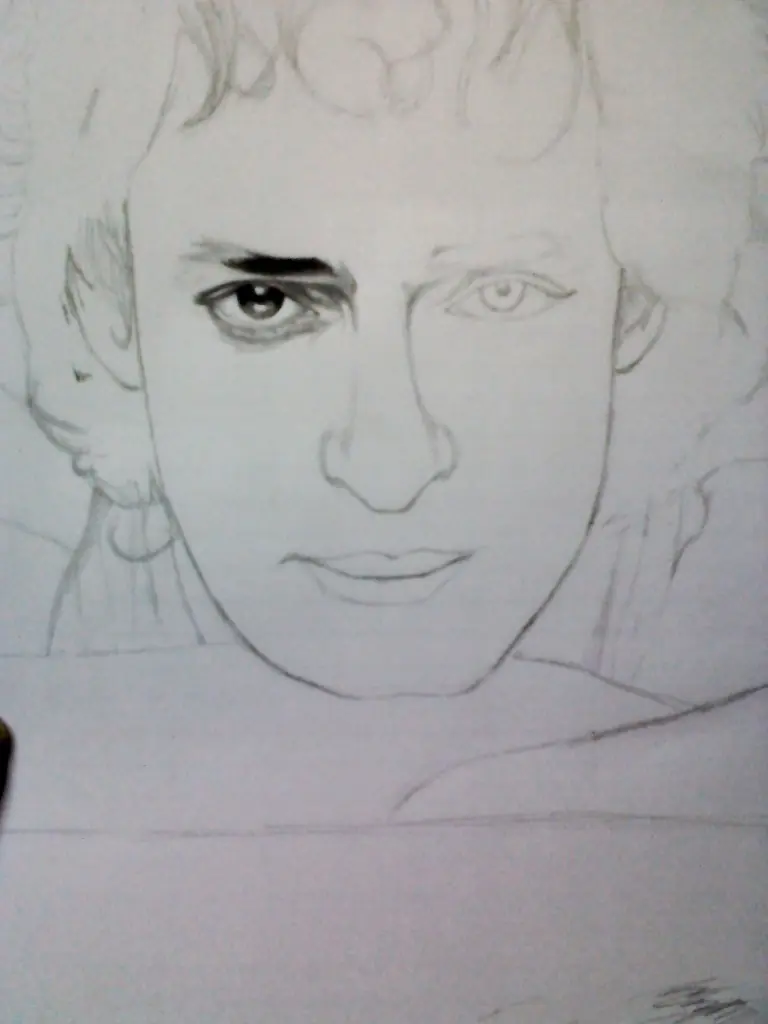 Gustavo Cerati - Retrato a lapiz