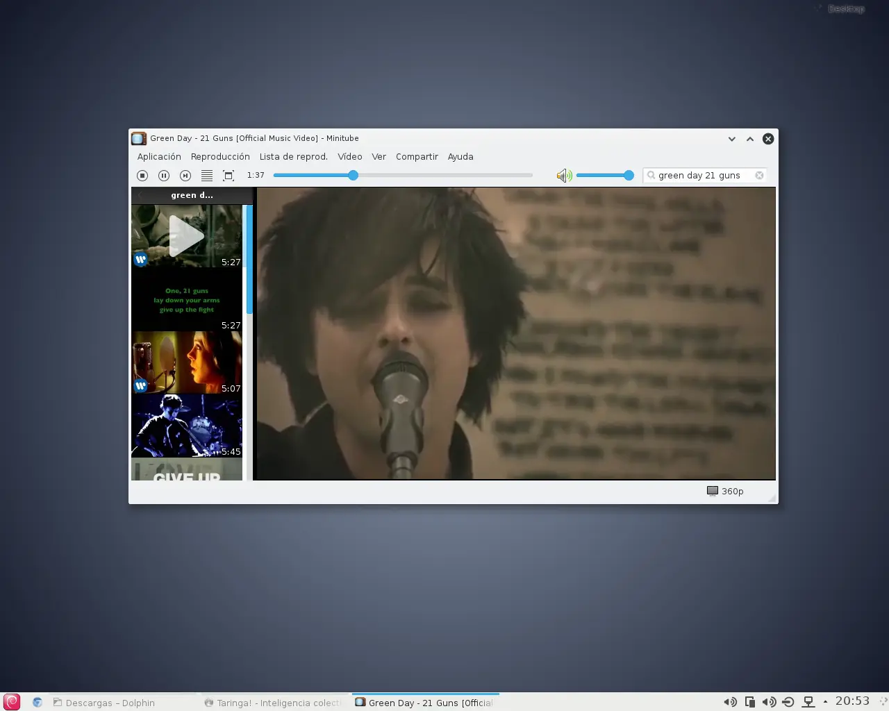 Instala Minitube en Debian y mira vídeos en tu escritorio