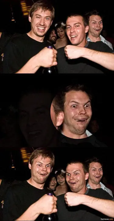 Reemplazo de caras raras que te sacan una sonrisa