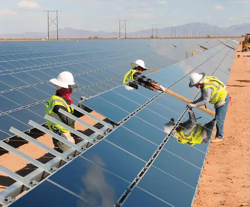 Proyecto solar de california. te gustaría esto en argentina