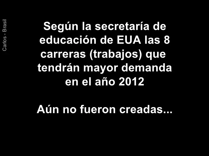 El mundo esta cambiando, los cambios se acercan.