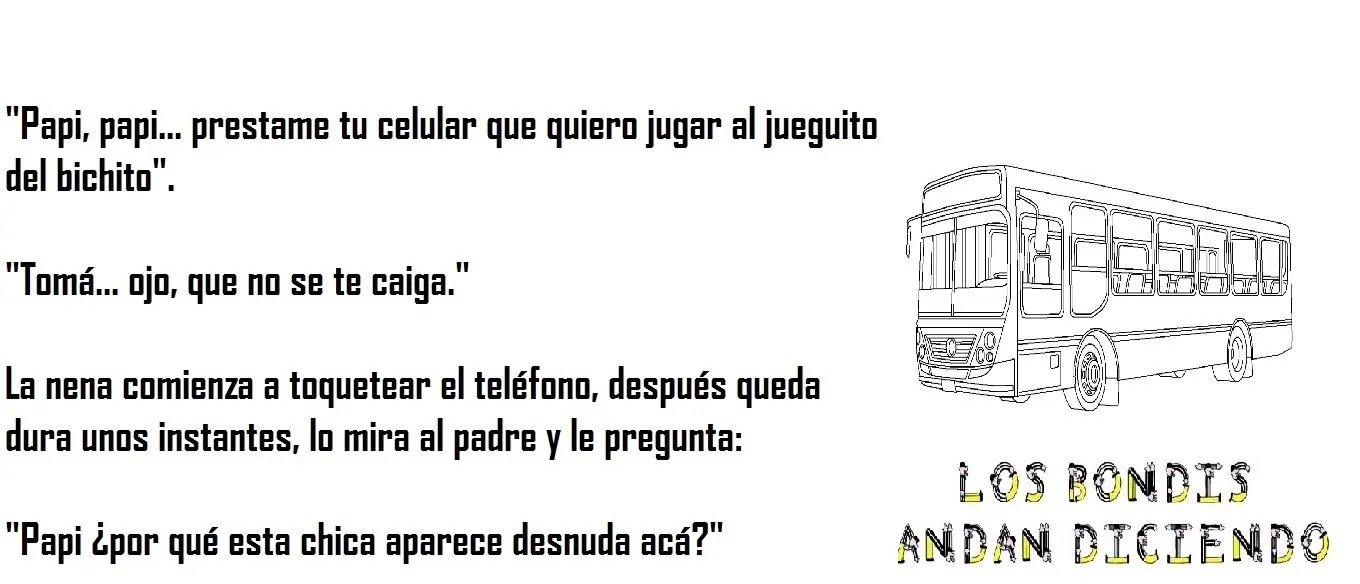[Humor] Los bondis andan diciendo